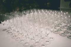 Glasses on display