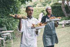 Waiters on duty