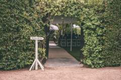 Arched entrance